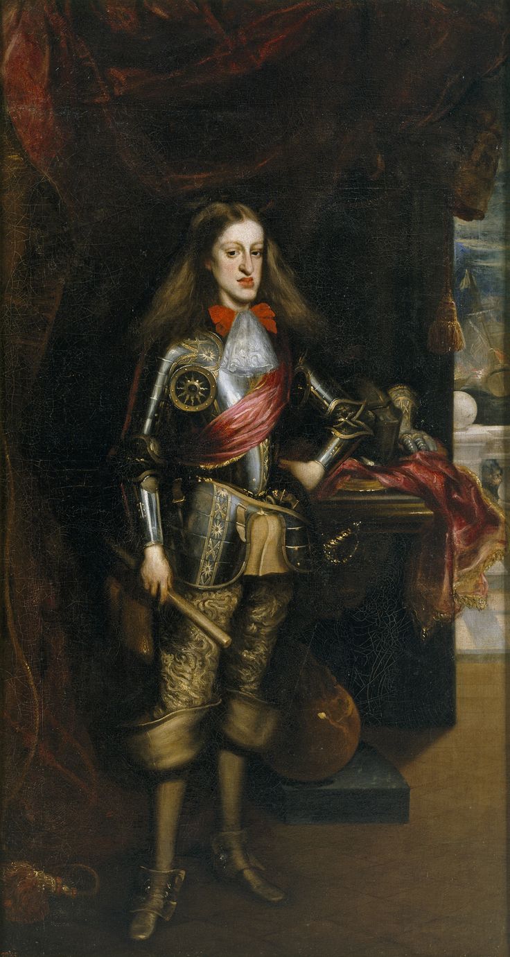 Charles II en armure - Juan Carreño de Miranda