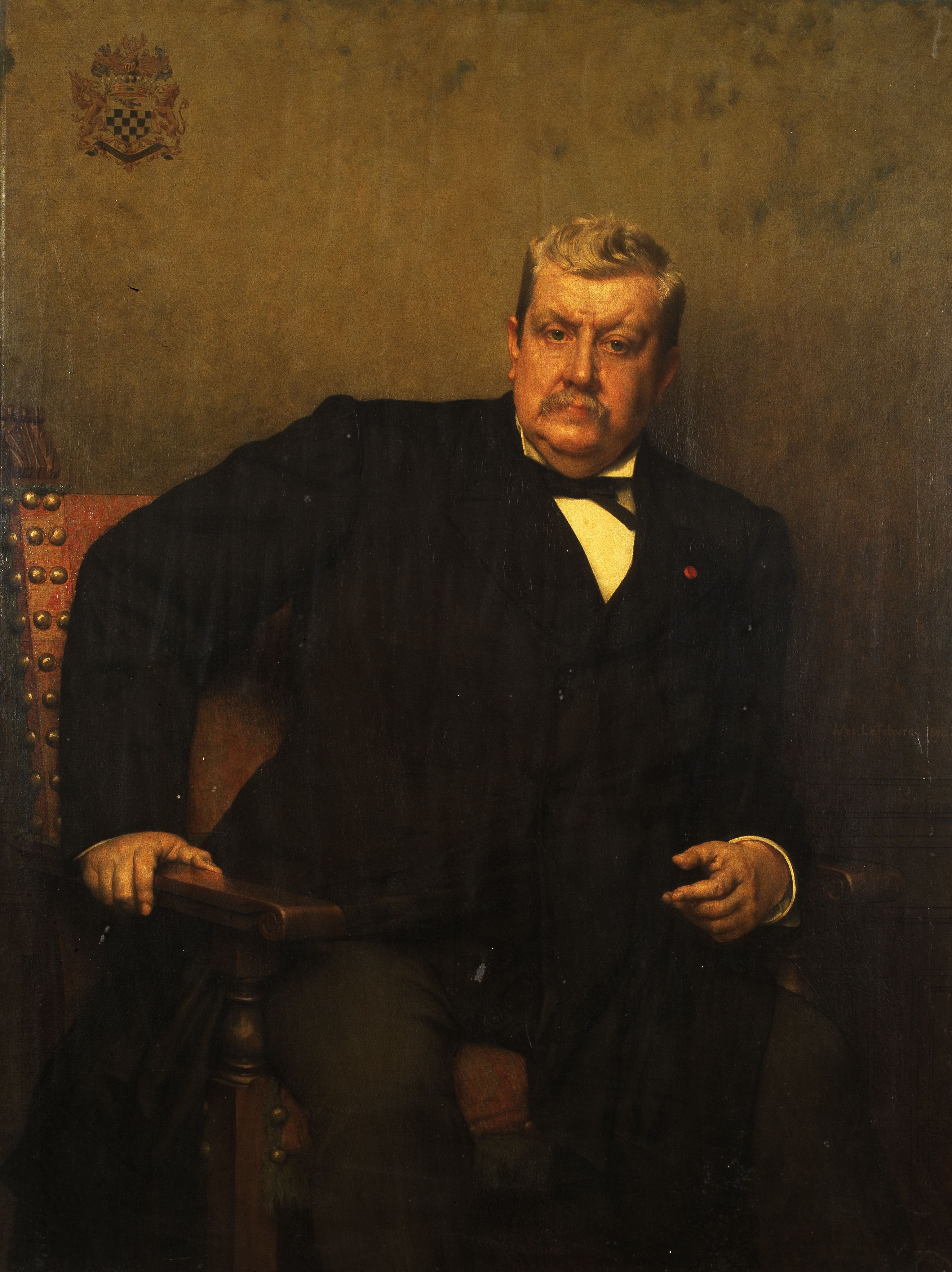 Portrait du comte Oswald de Kerchove de Denterghem - Jules Lefebvre