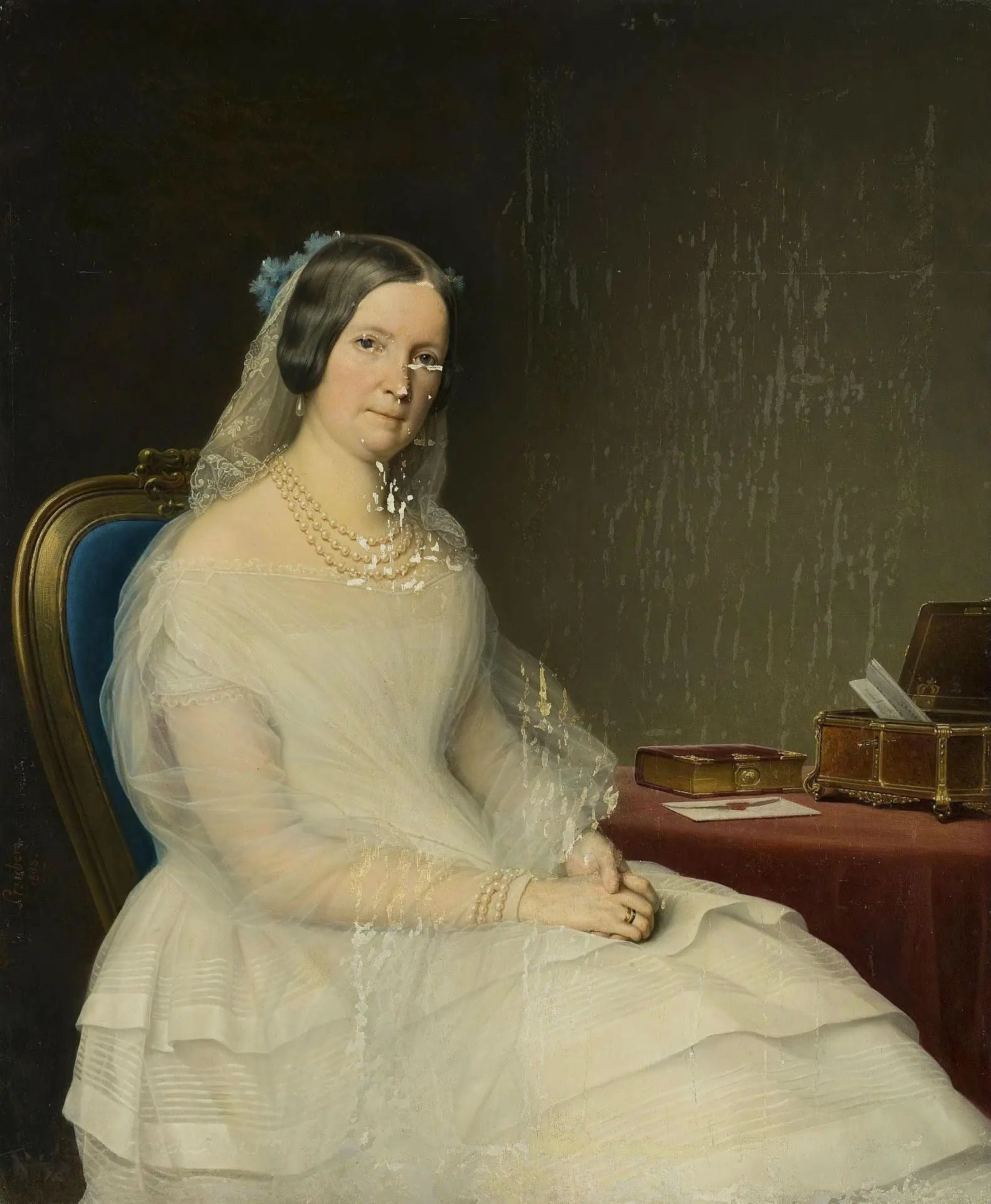 Portrait de la comtesse Ioulia Stroganova - Charles de Steuben - Alpha Reproduction