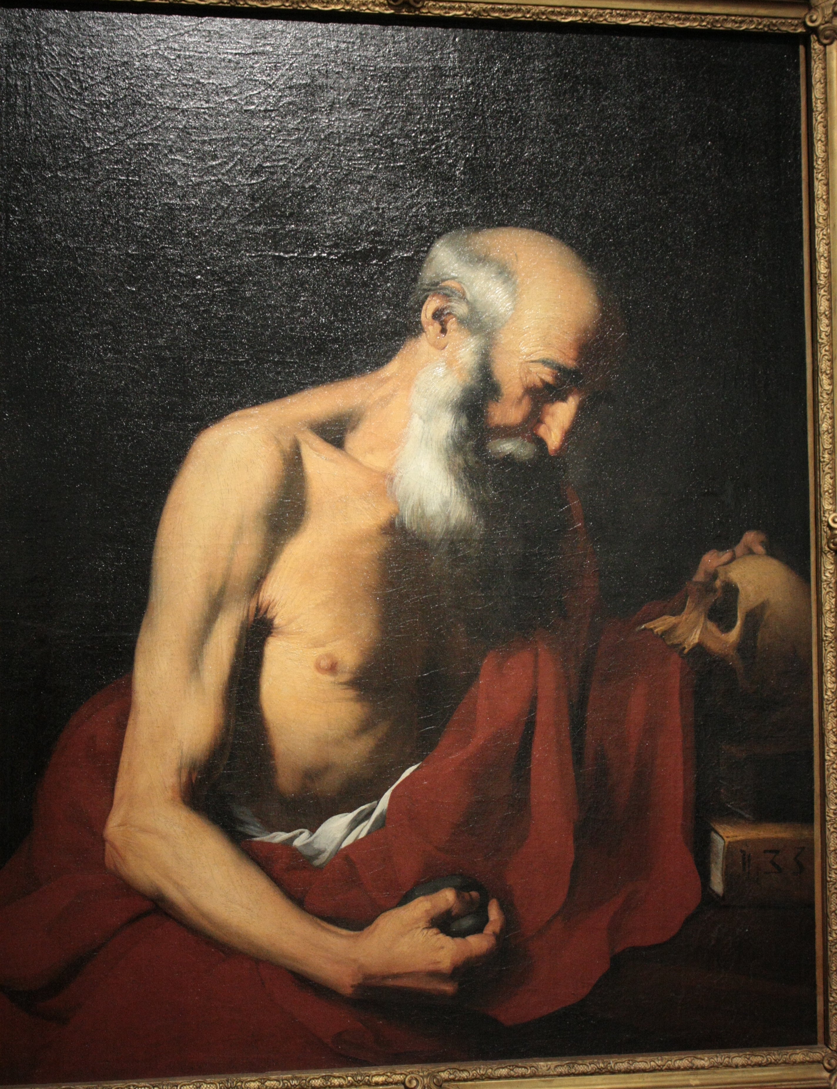 Saint-Jérôme - Jusepe de Ribera - Alpha Reproduction