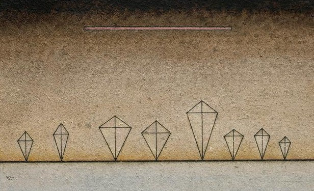 Reproduction du tableau « Huit fois - Vassily Kandinsky » par Alpha Reproduction en peinture à l’huile