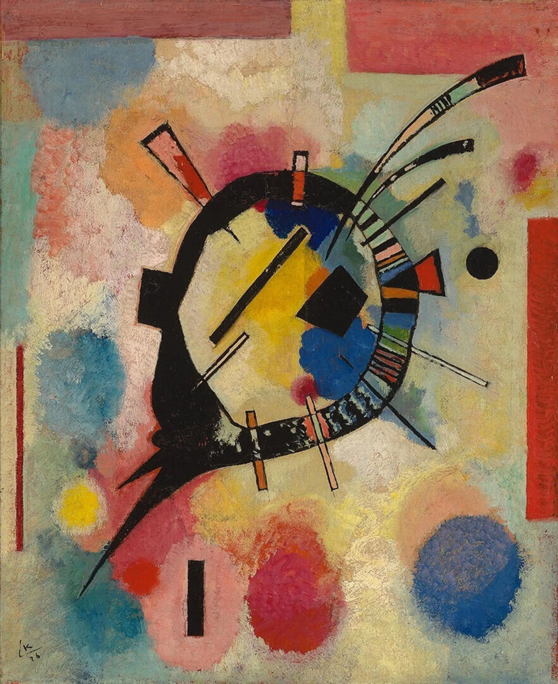Gul centrum - Vassily Kandinsky