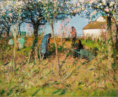 Blomsterhaven - Pierre Eugène Montézin