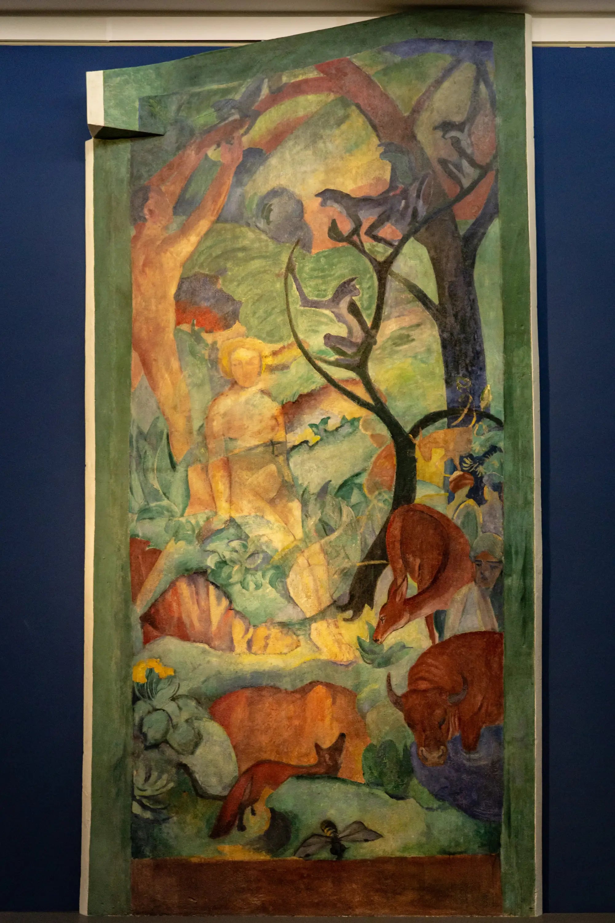 Reproduction du tableau « Paradis - August Macke » par Alpha Reproduction en peinture à l’huile