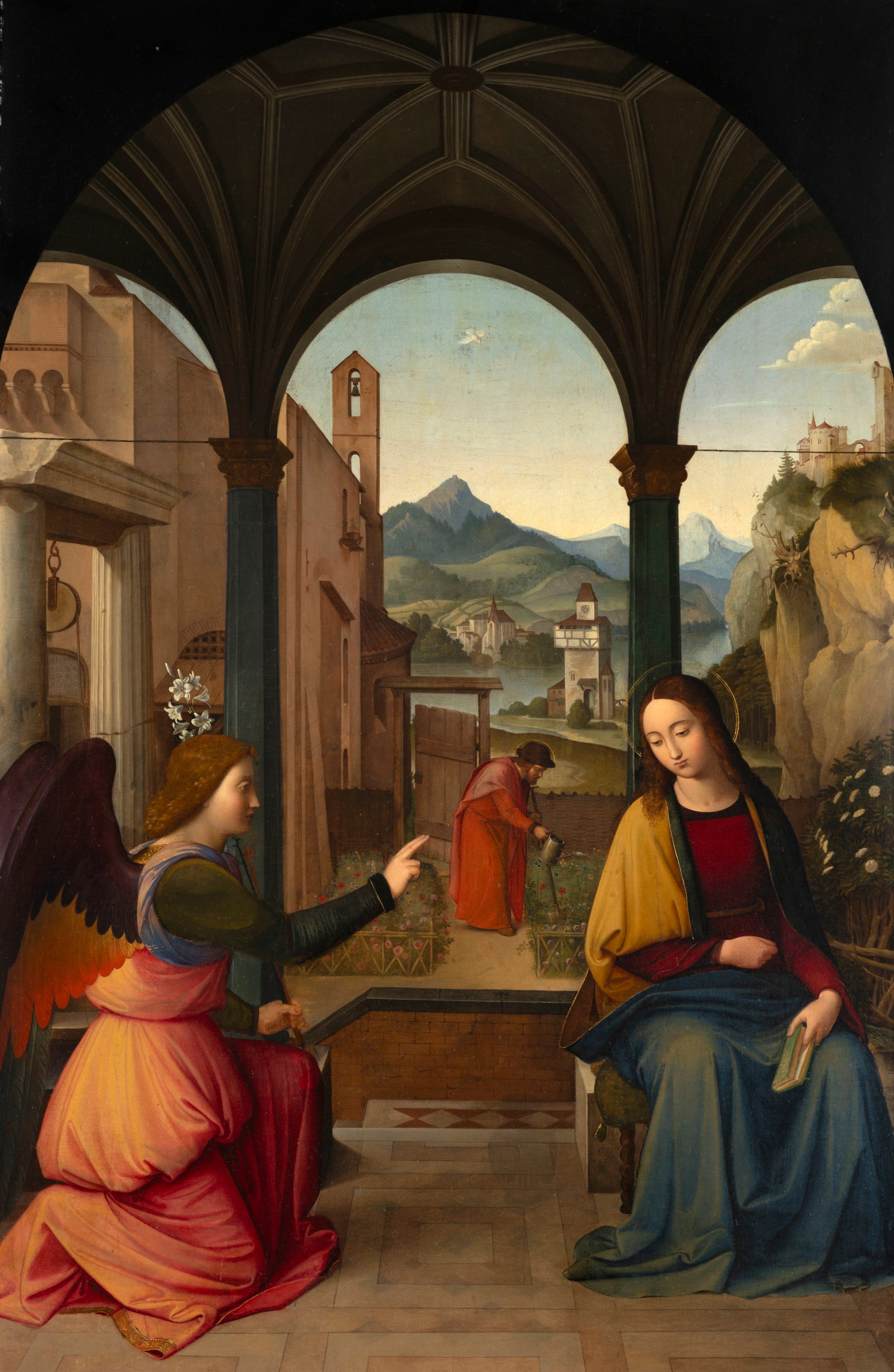 L’Annonciation - Johann Friedrich Overbeck - Alpha Reproduction