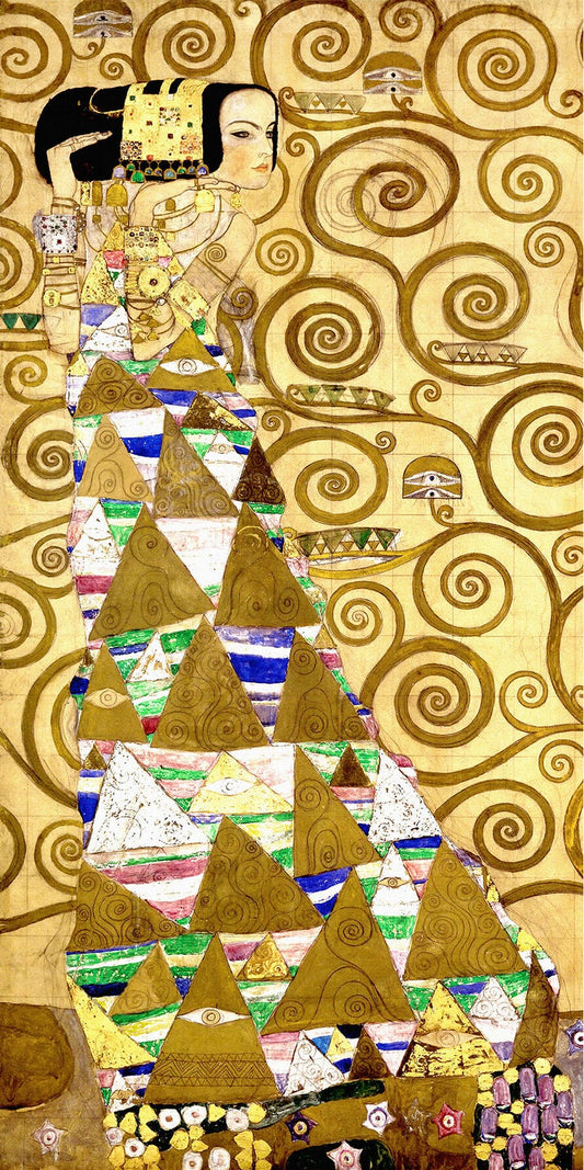 'L'Attente - Gustav Klimt'