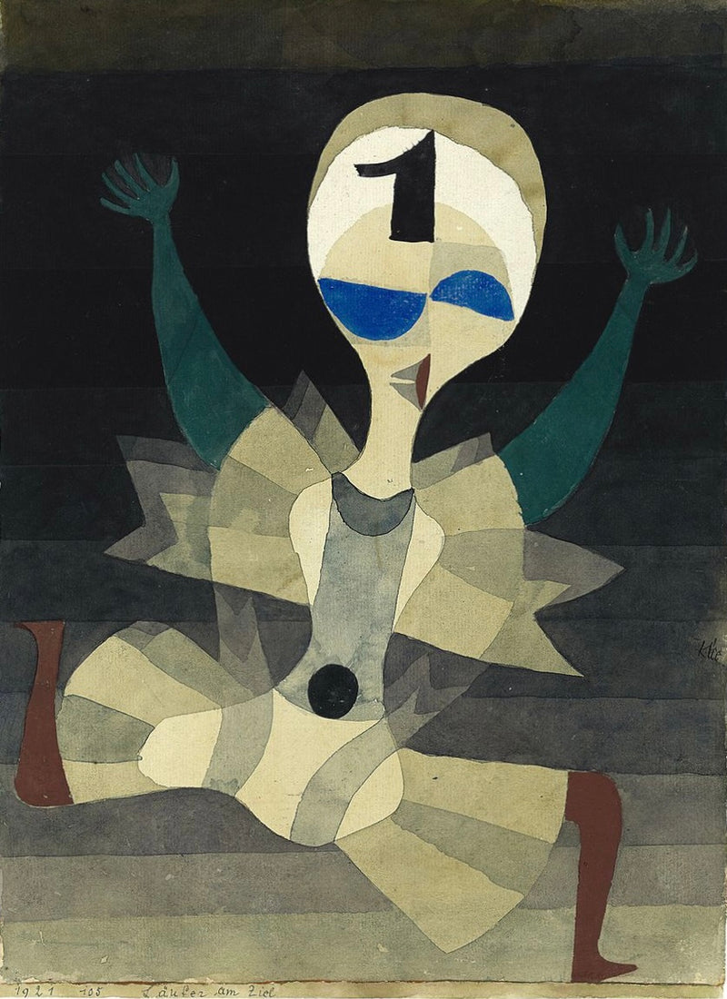 Runner at the Goal - Paul Klee