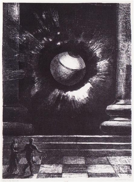 La Vision – Odilon Redon (ca. 1895)