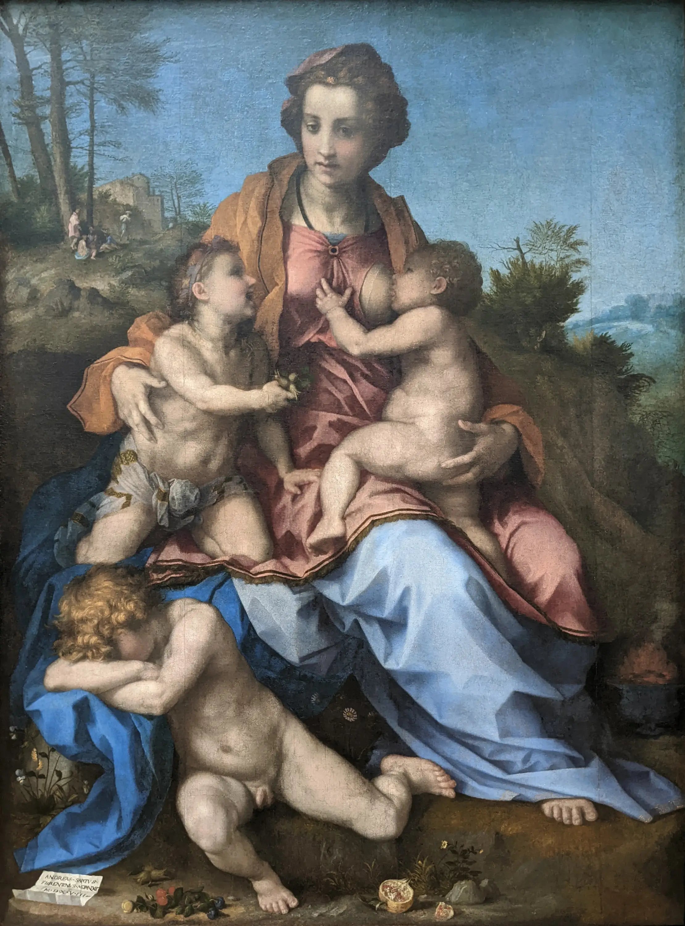 La Charité - Andrea del Sarto - Alpha Reproduction