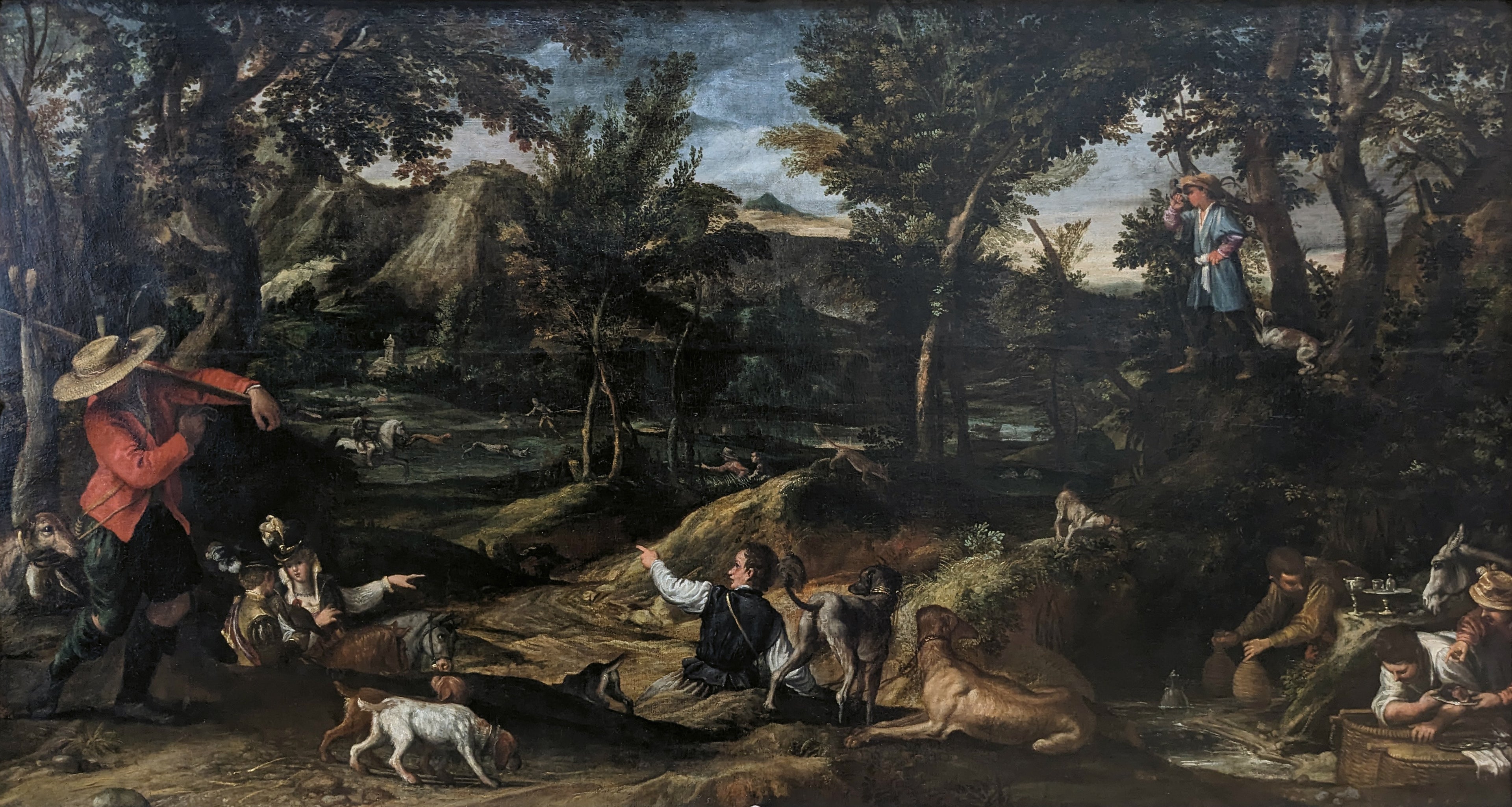 La Chasse - Annibale Carracci