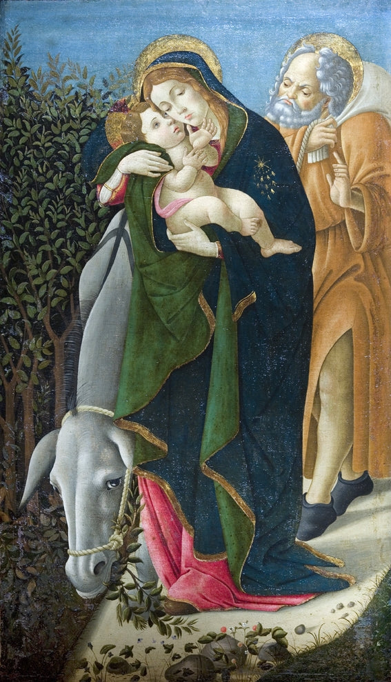 Flugten til Egypten - Sandro Botticelli
