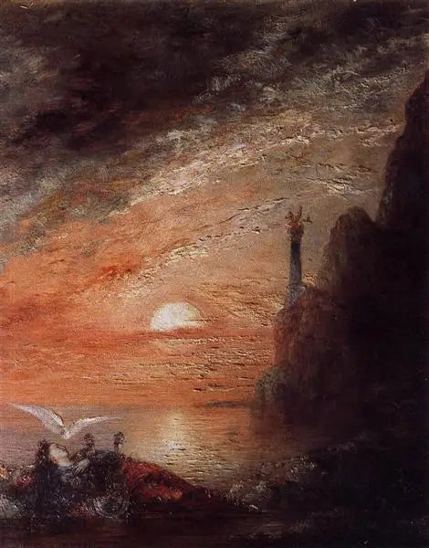 Sapphos død - Gustave Moreau