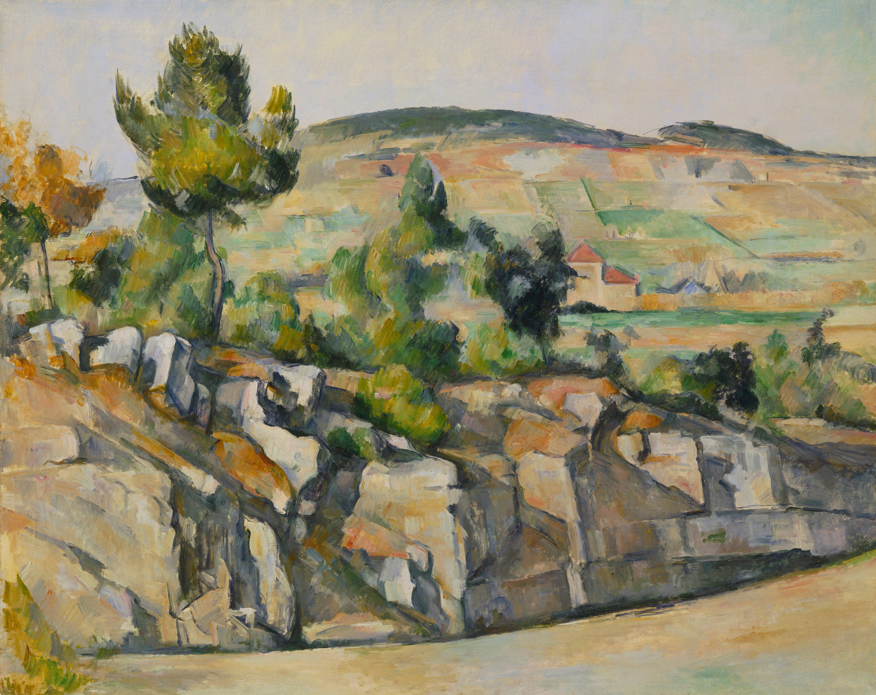 Reproduction du tableau « La Route en Provence - Paul Cézanne » par Alpha Reproduction en peinture à l’huile