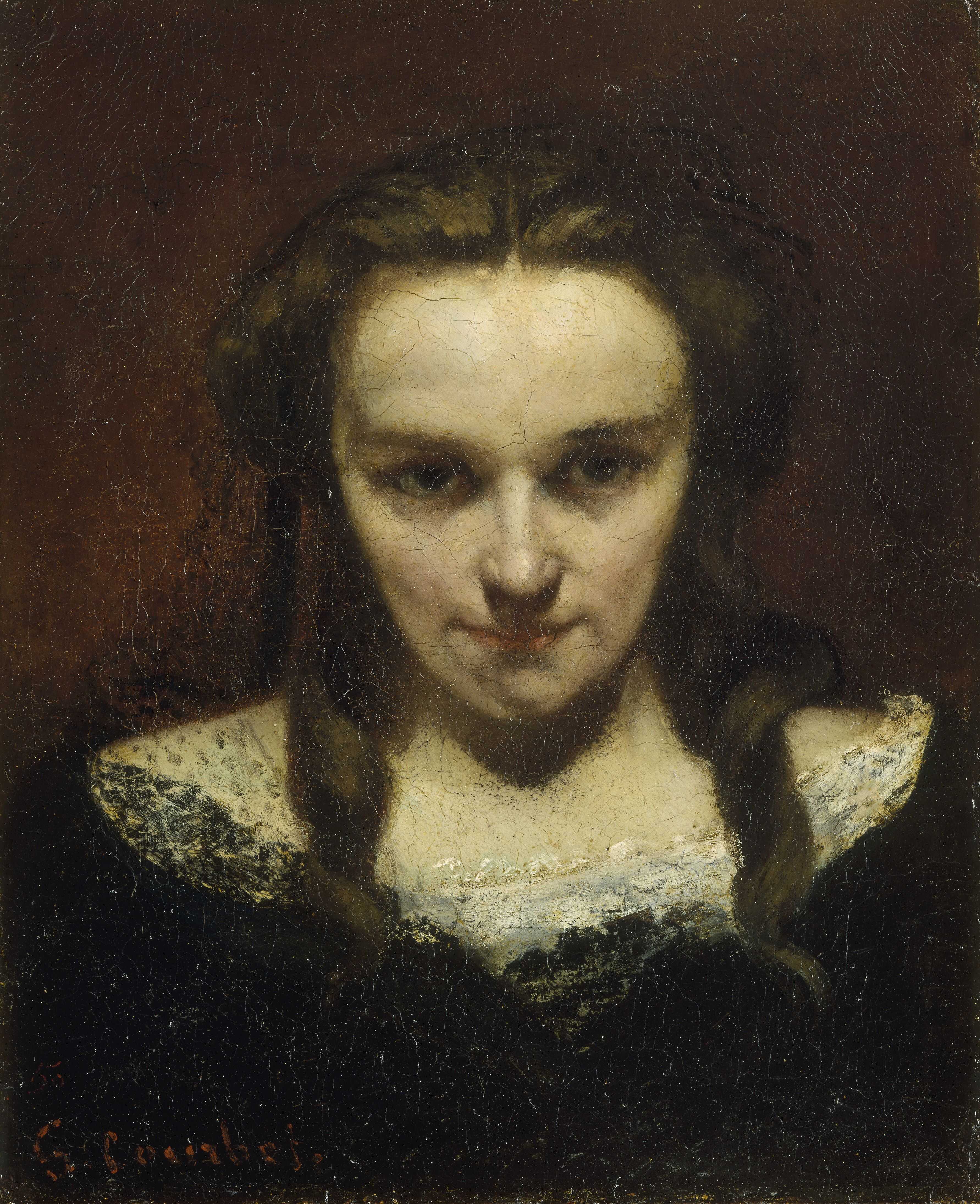 La Voyante - Gustave Courbet