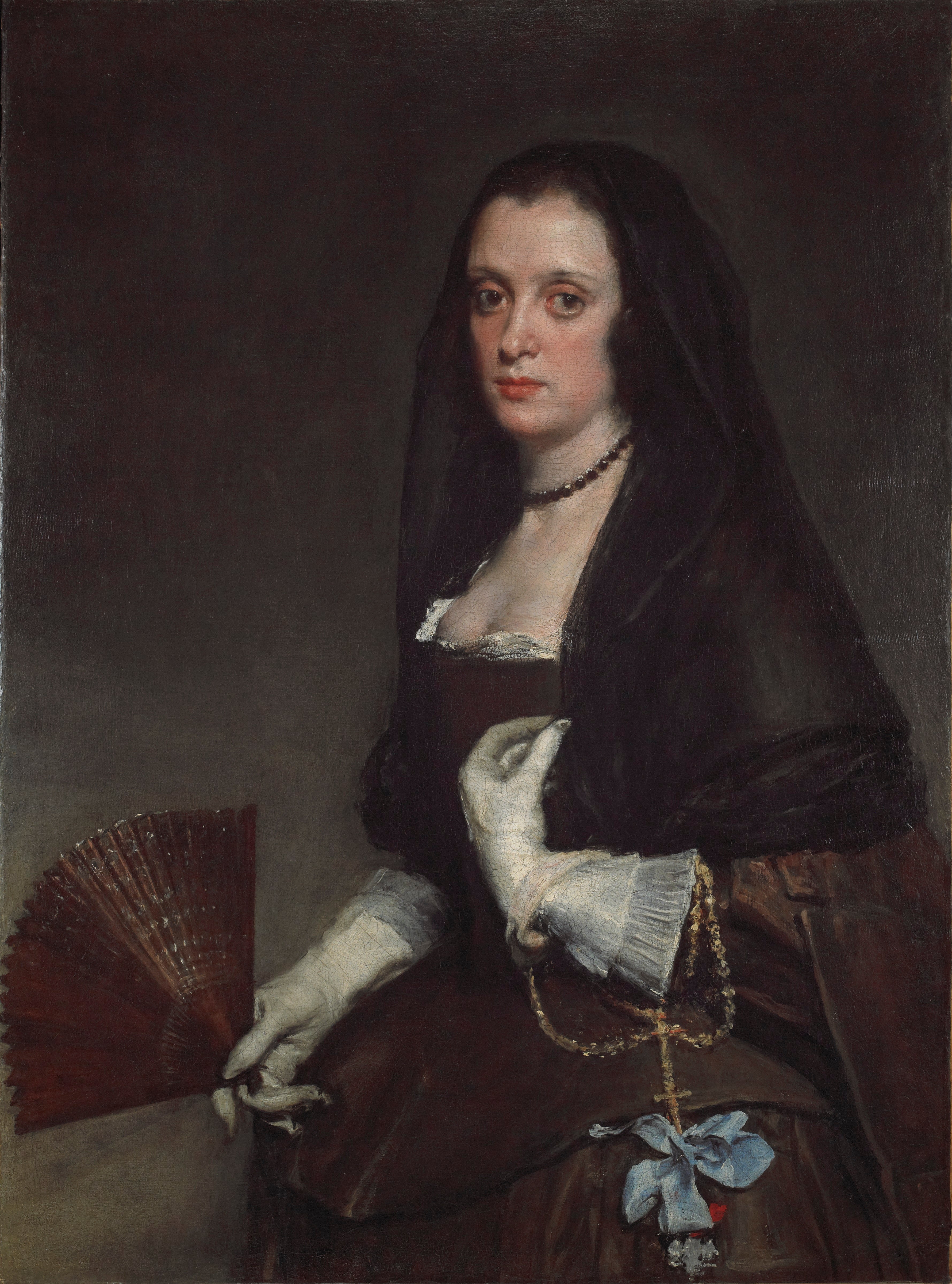 La Dame à l'éventail - Diego Velázquez