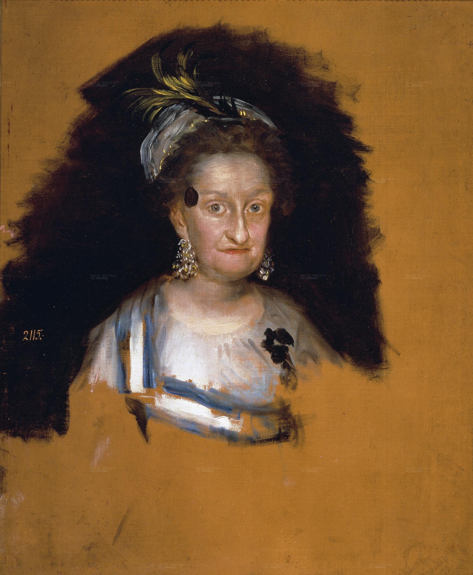 Reproduction du tableau « L'Infante María Josefa - Francisco de Goya » par Alpha Reproduction en peinture à l’huile