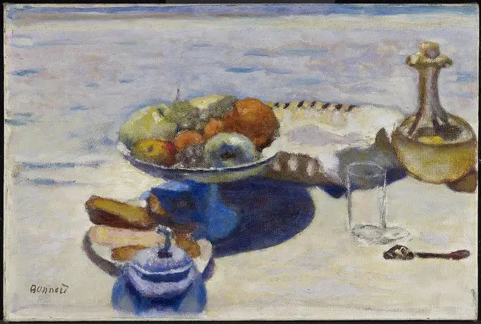 Det dækkede bord - Pierre Bonnard