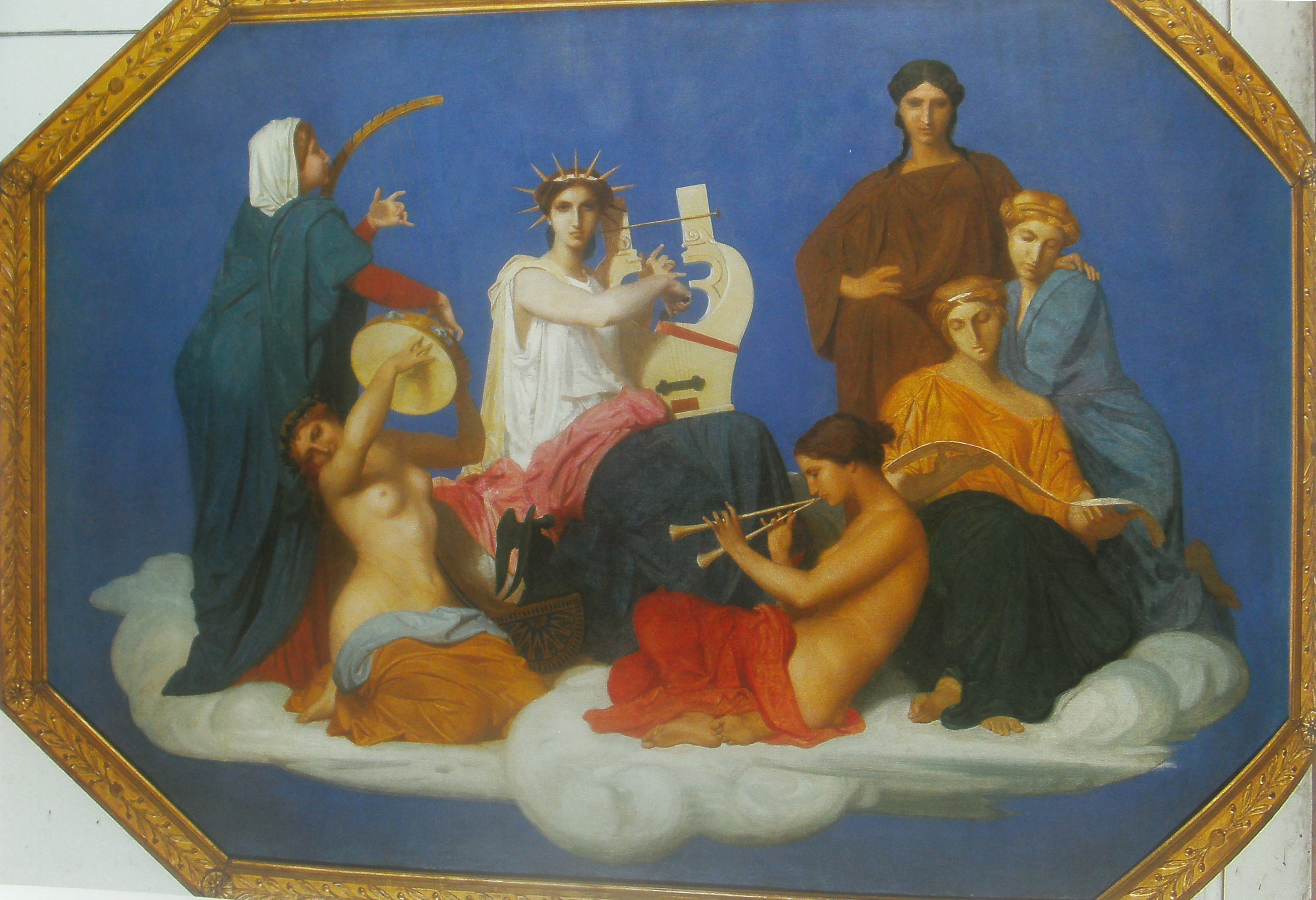 Musikken - Bouguereau