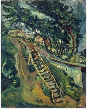 Landskab med trappe - Chaim Soutine