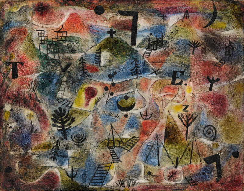 Landscape with Gallows - Paul Klee