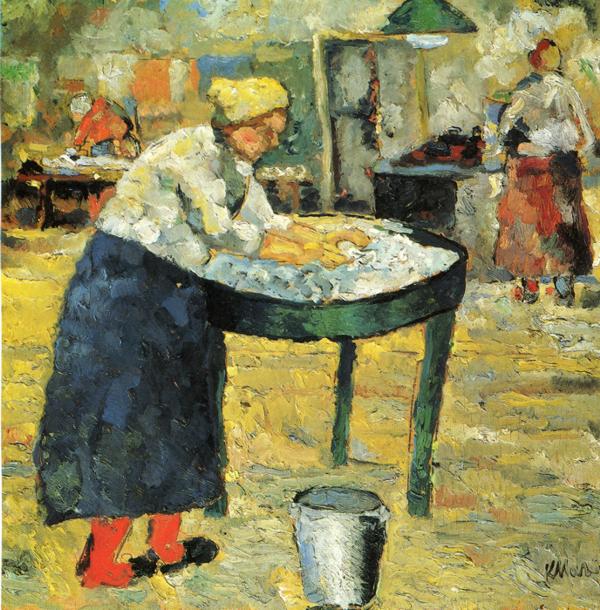 Blanchisseuse - Kazimir Malevich