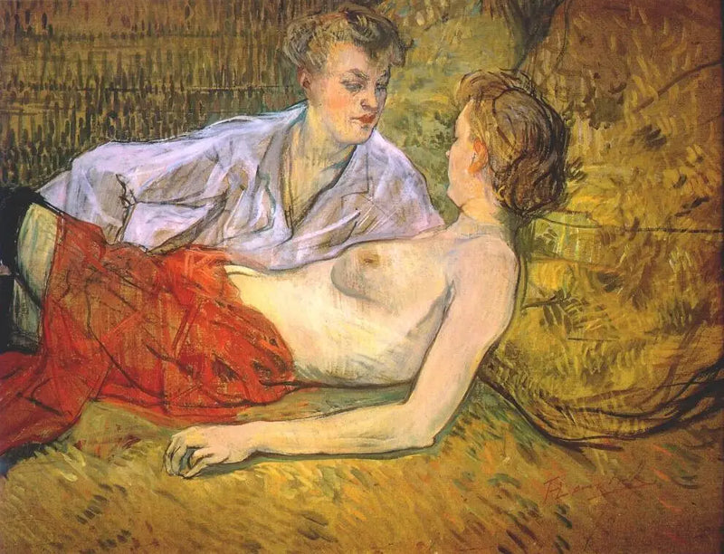 De to veninder - Henri de Toulouse-Lautrec
