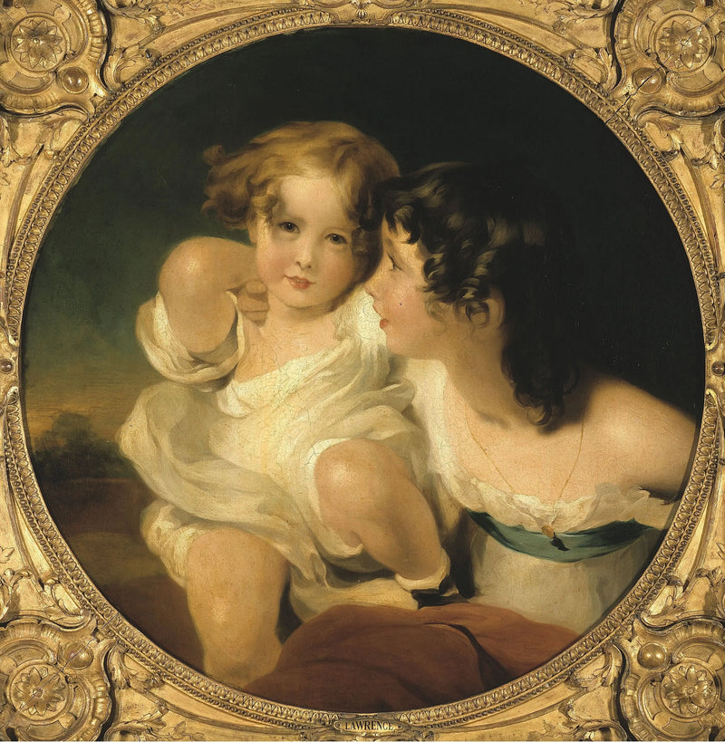 Portræt af Emily og Laura-Anne Calmady - Thomas Lawrence