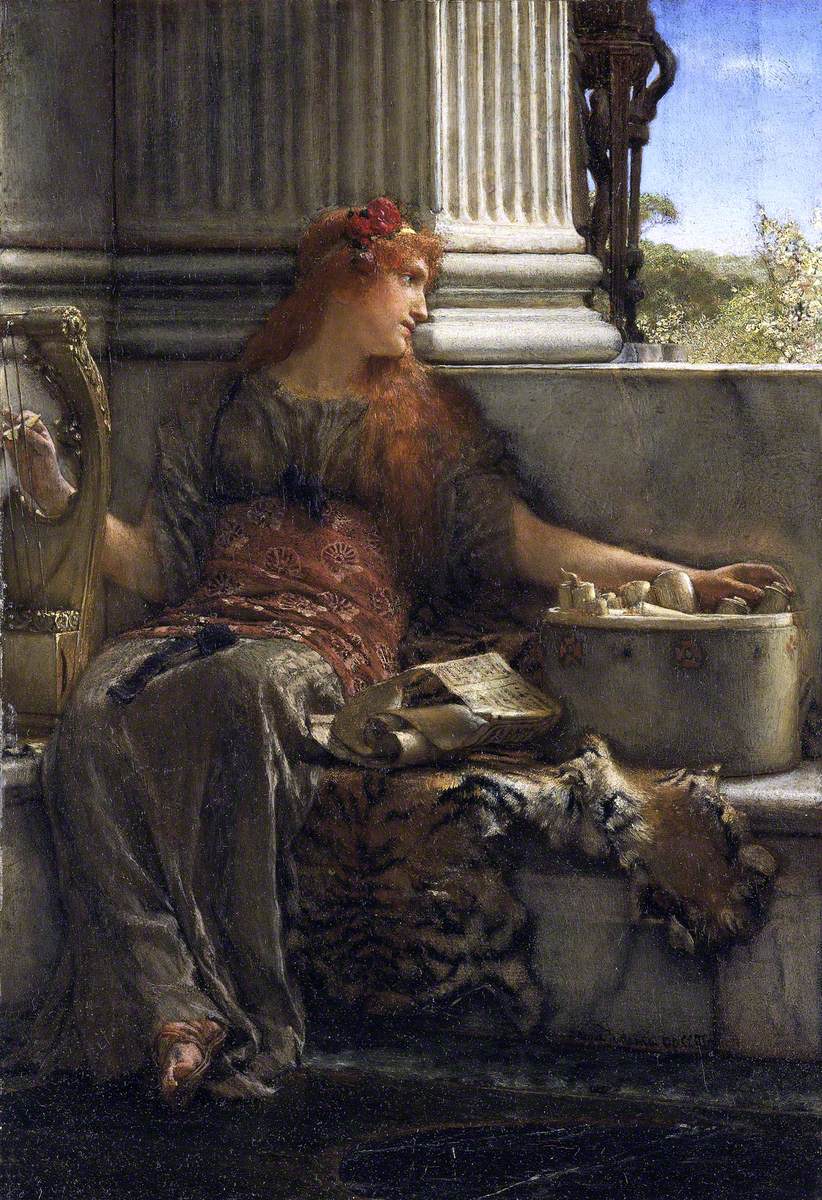 Poésie - Lawrence Alma-Tadema