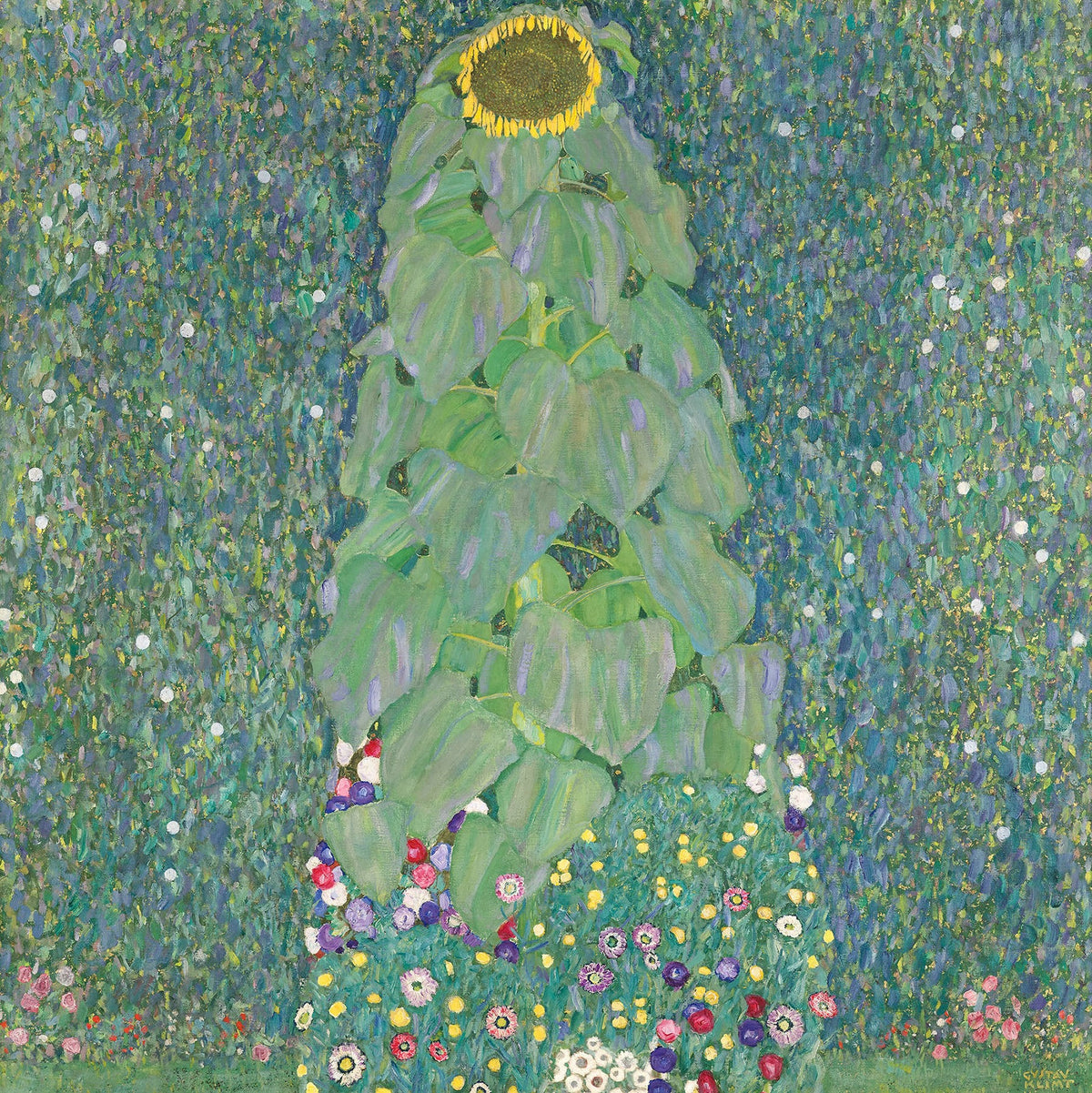 🌻🎨 Solsikken – Gustav Klimt (1907)