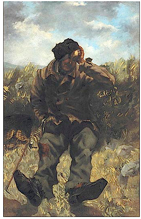 Le Chemineau - Gustave Courbet