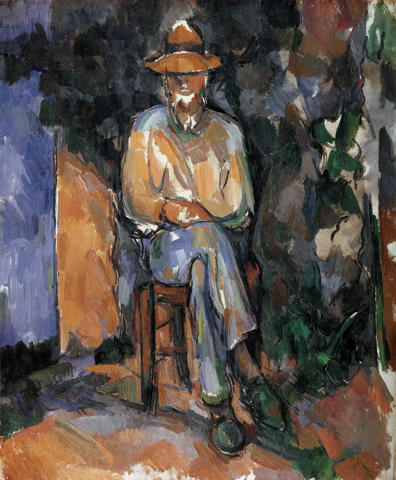 Le Jardinier Vallier - Paul Cézanne