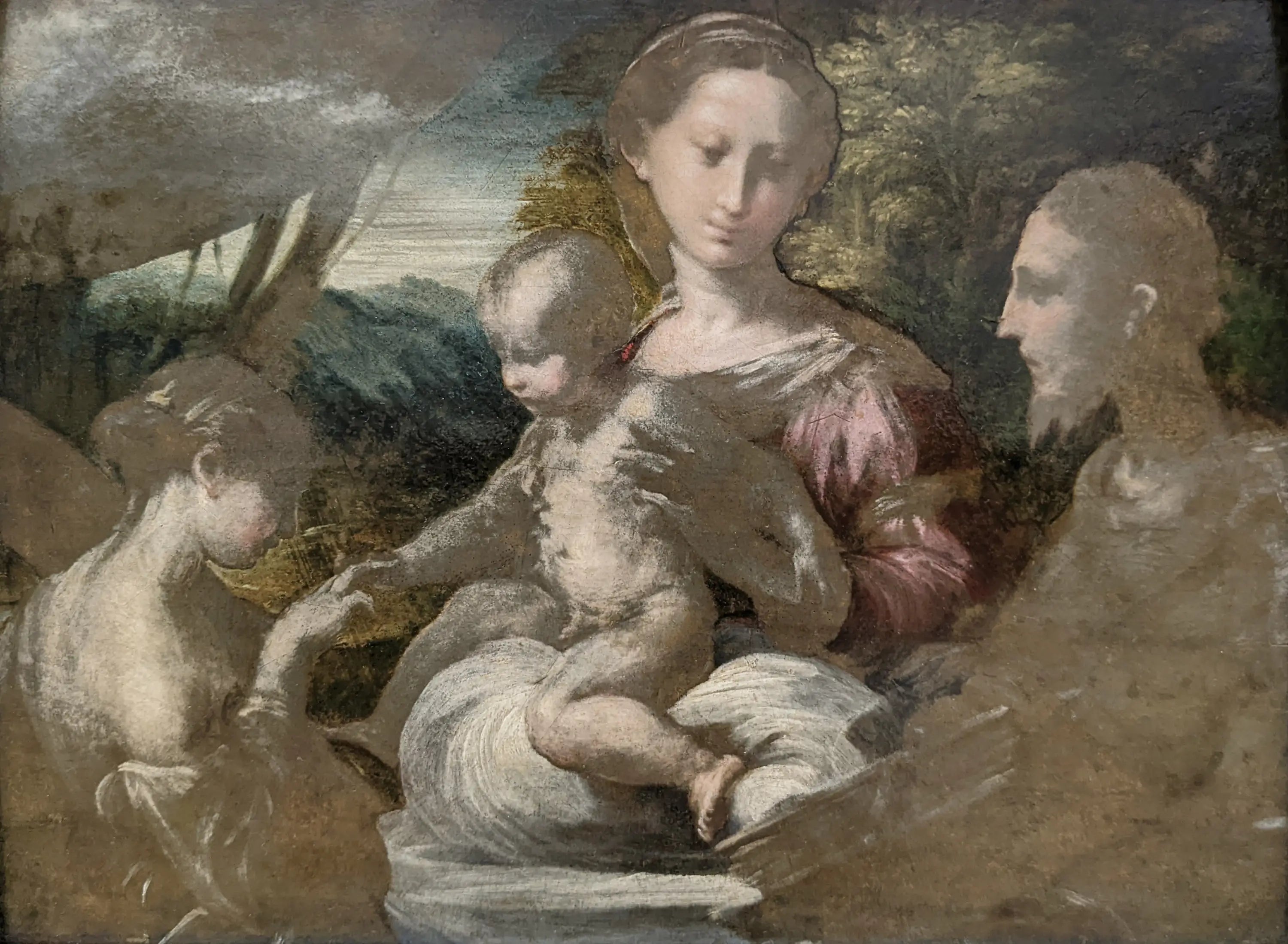 Le Mariage mystique de Sainte Catherine - Parmigianino - Alpha Reproduction