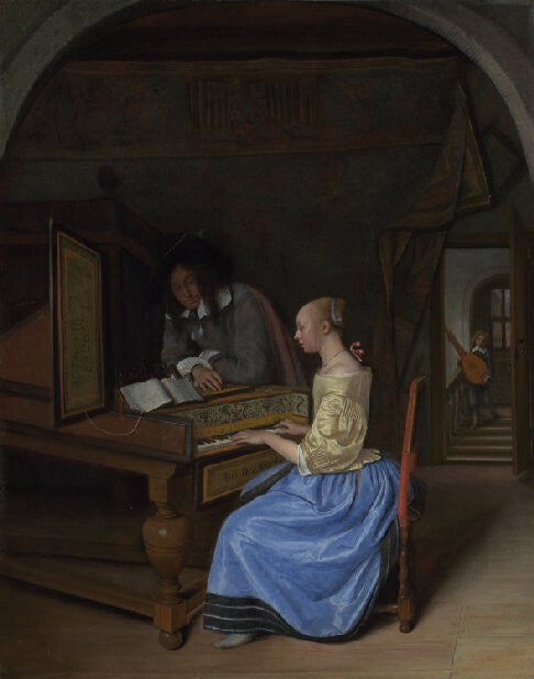 Le Morceau de musique - Jan Steen