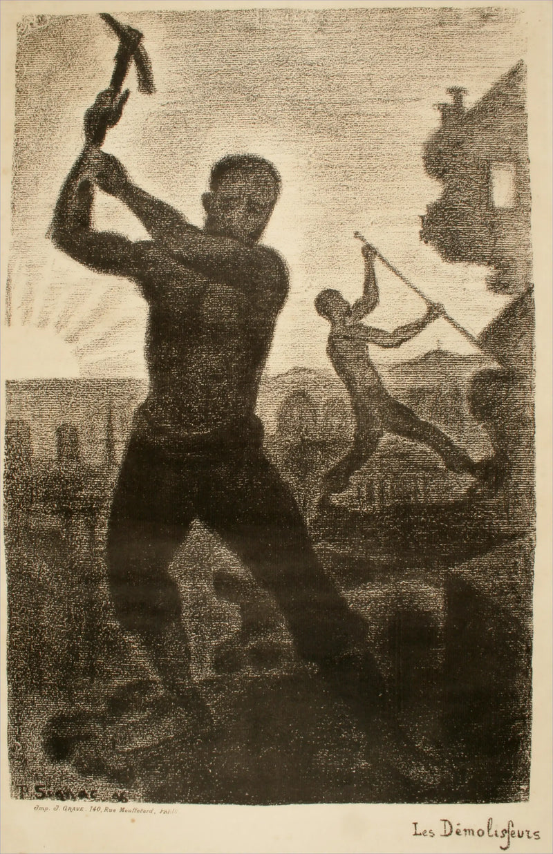 Nedbryderne - Paul Signac