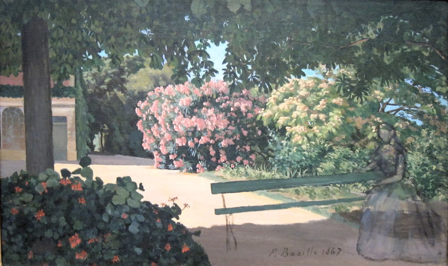 Terrassen i Méric - Frédéric Bazille