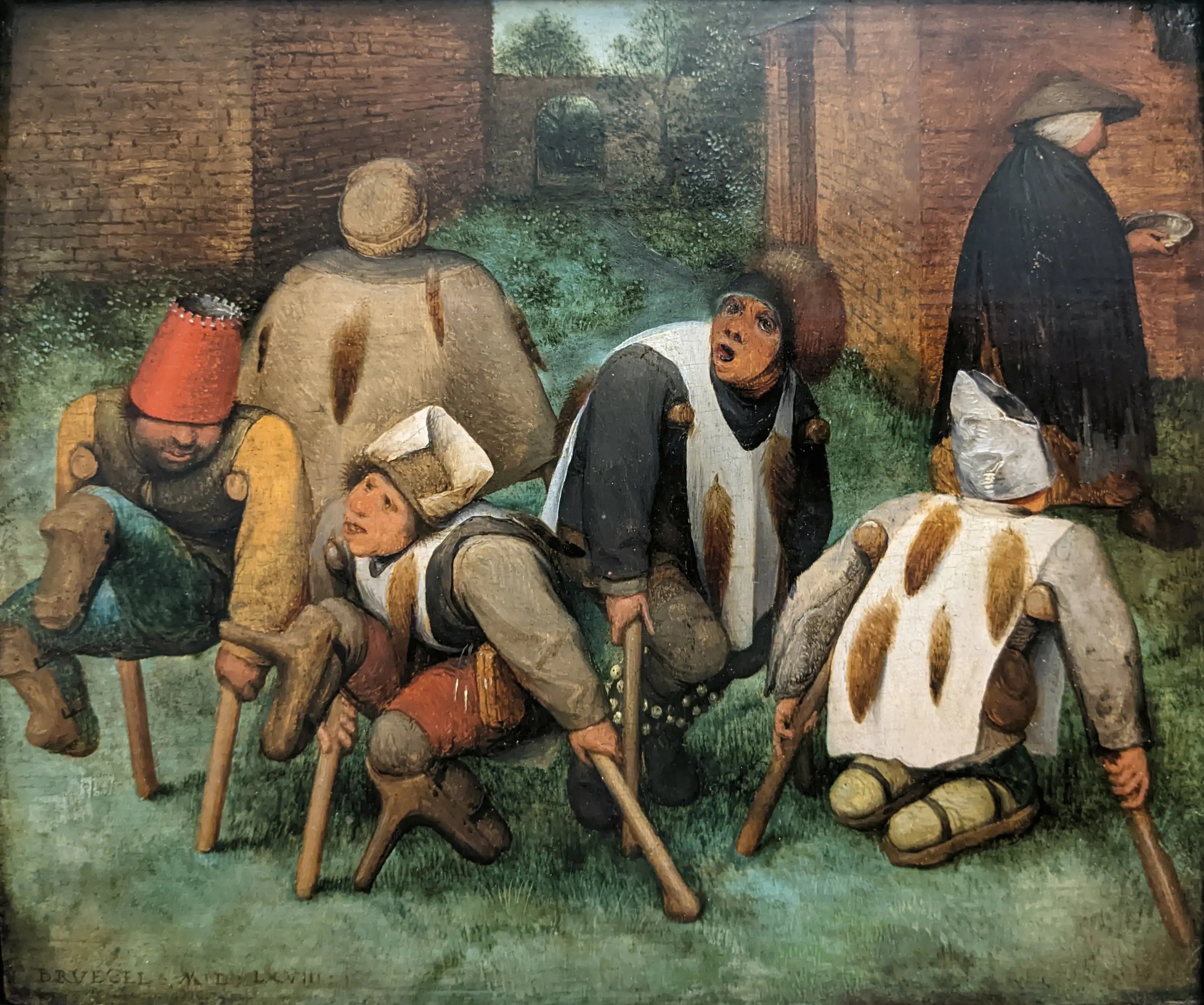 Les Mendiants - Pieter Brueghel the Elder - Alpha Reproduction