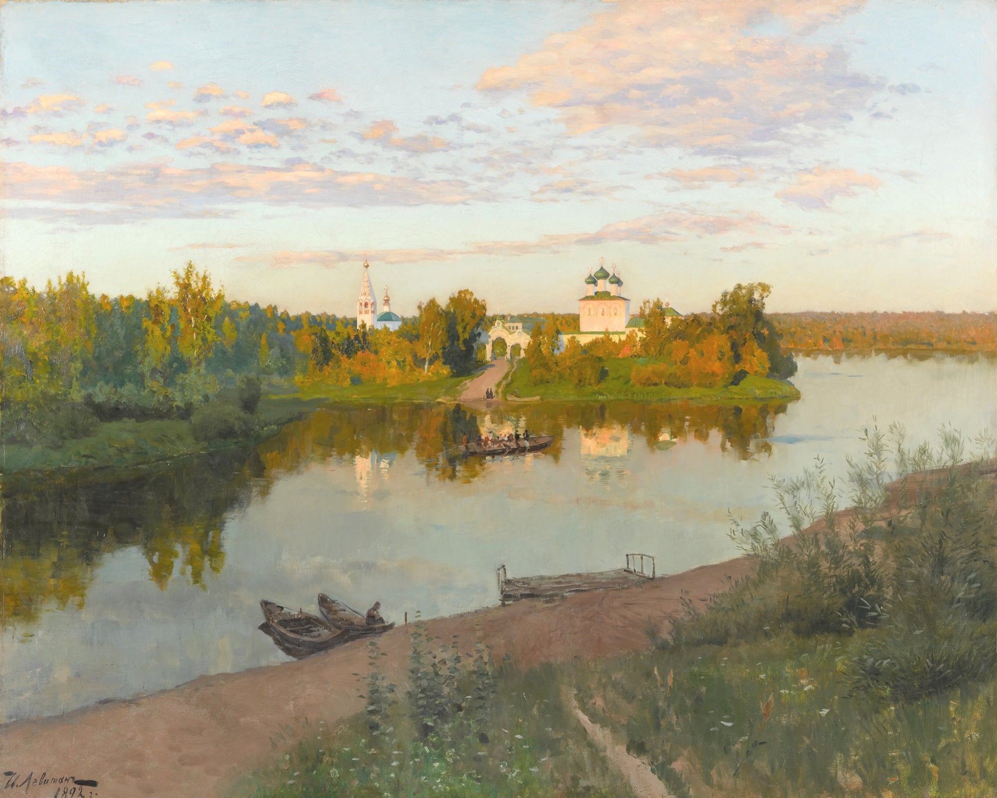 Appel du soir - Isaac Levitan