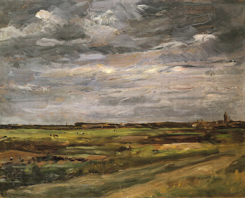 Landskab af Noordwijk - Max Liebermann