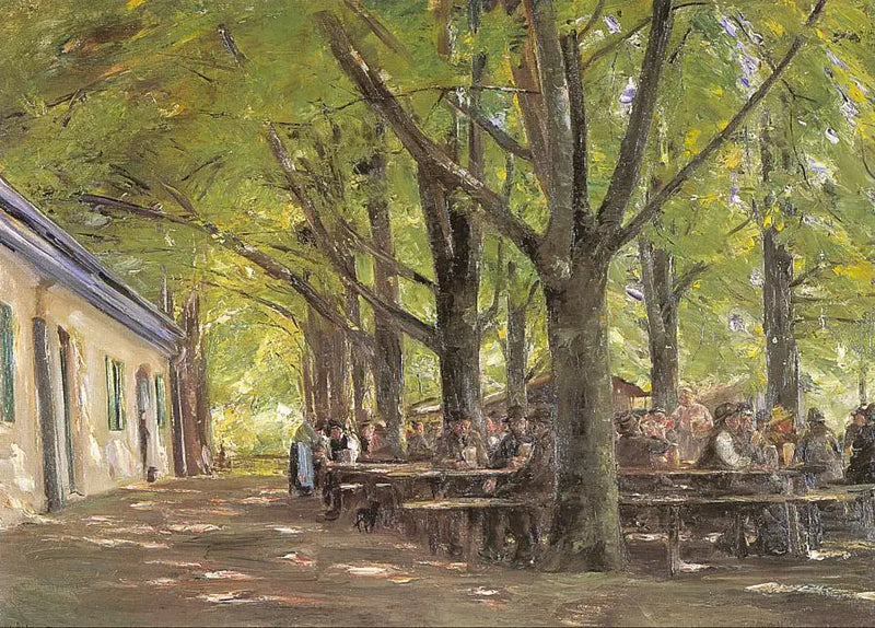 landbrasserie i Brannenbourg - Max Liebermann