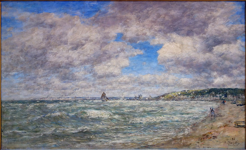 Deauville Kysten - Eugène Boudin