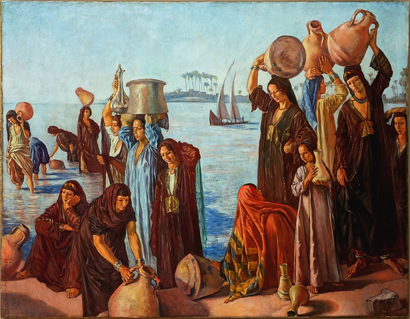 Kvinder ved Nilens bred - Émile Bernard