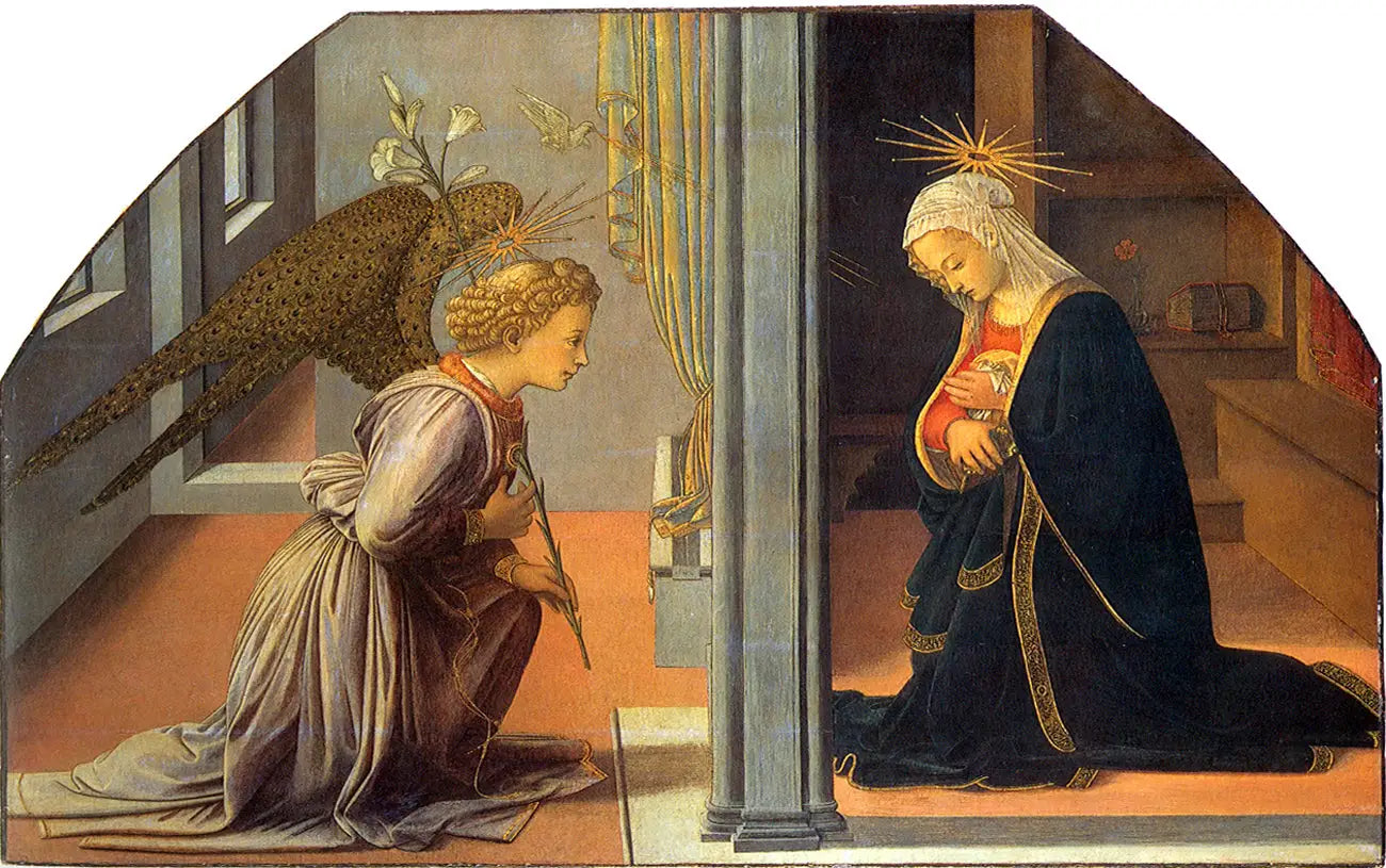 L’Annonciation - Fra Filippo Lippi - Alpha Reproduction