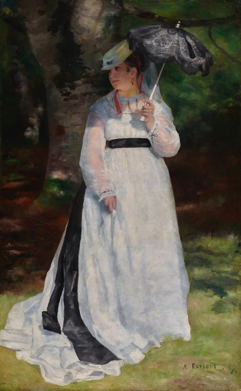 Lise med parasol - Pierre-Auguste Renoir