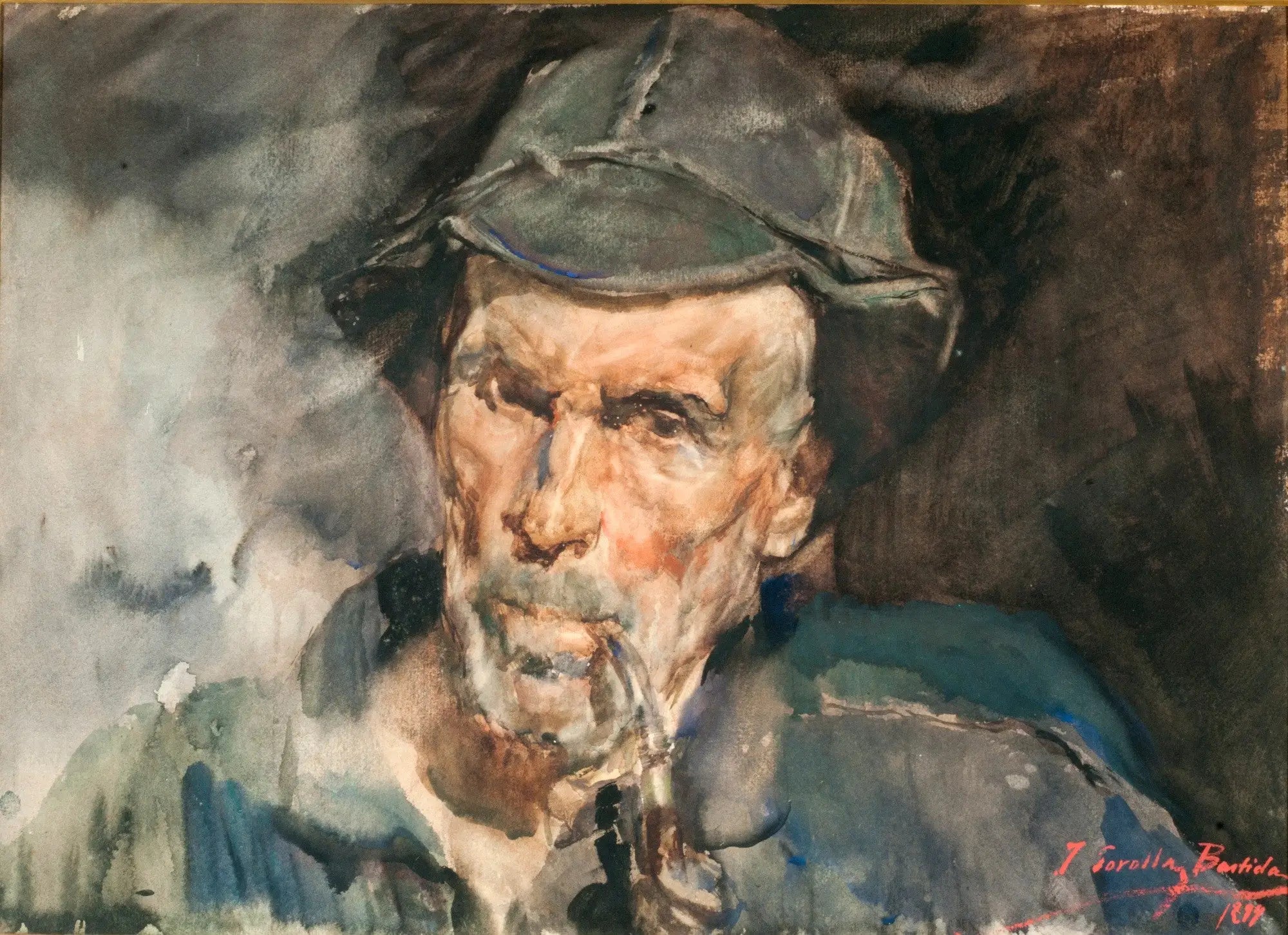 Reproduction du tableau « Loup de mer - Joaquín Sorolla » par Alpha Reproduction en peinture à l’huile