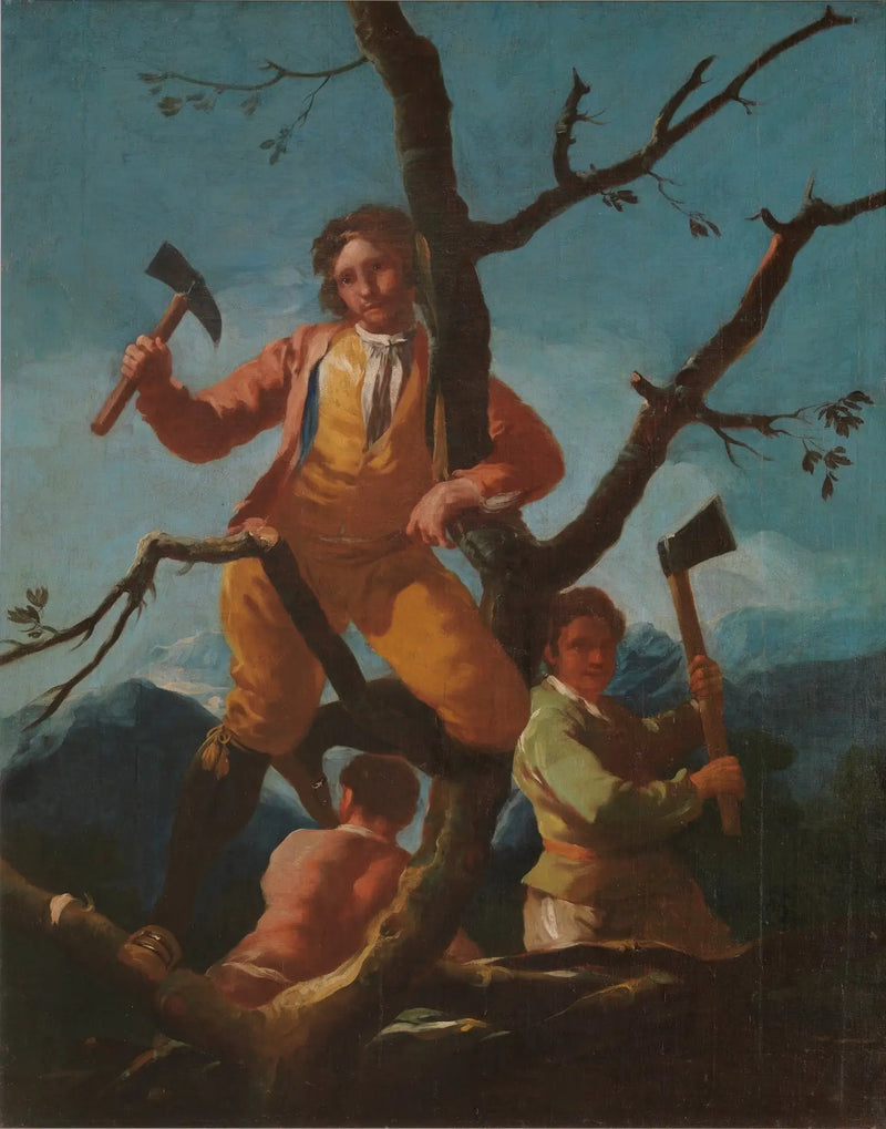 Skovhuggerne - Francisco de Goya