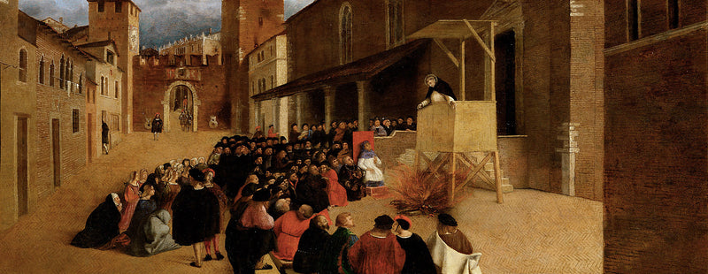 Helligdomstale af Sankt Dominikus i Recanati - Lorenzo Lotto