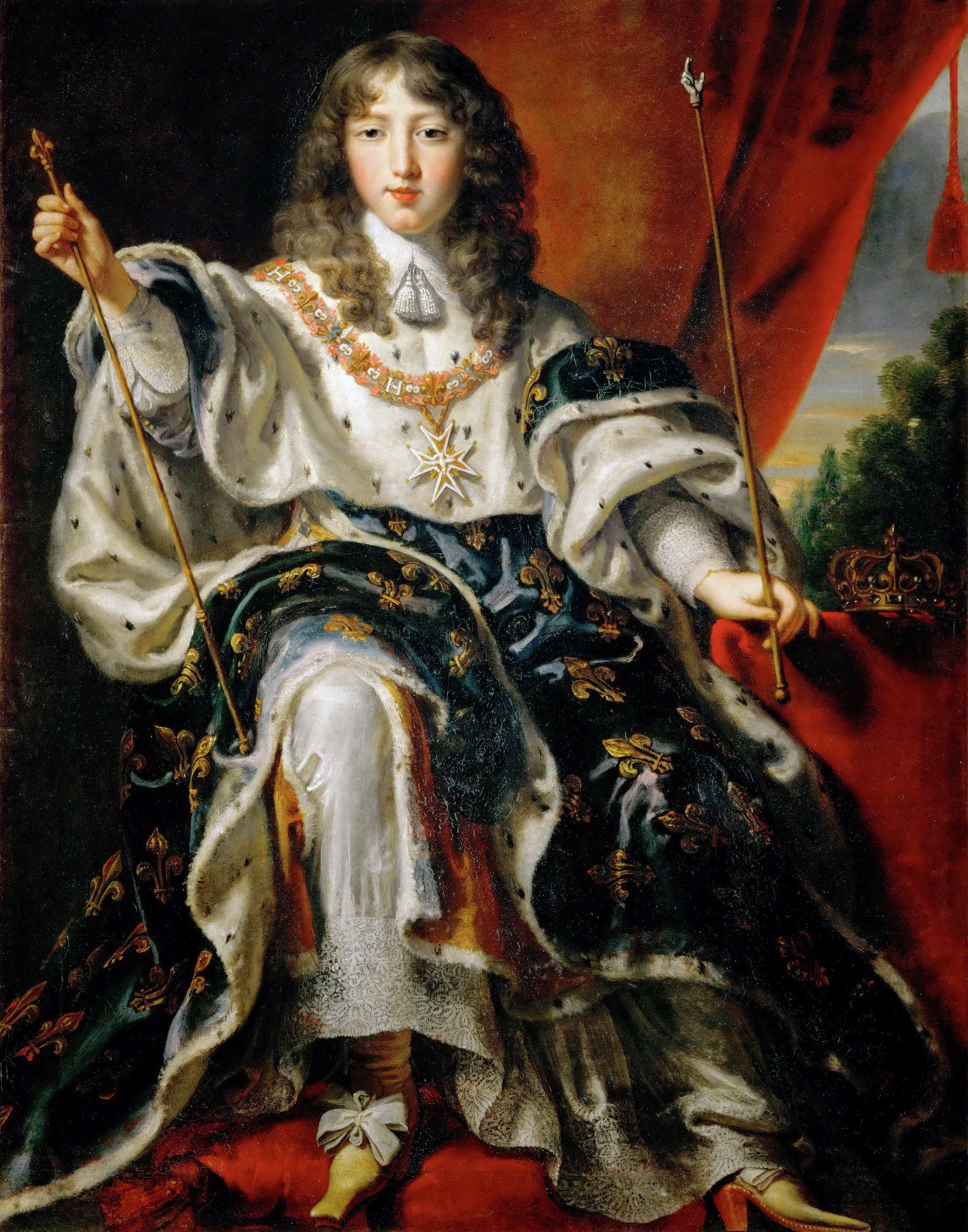 Louis XIV (1638-1715) af Frankrig - Juste d'Egmont