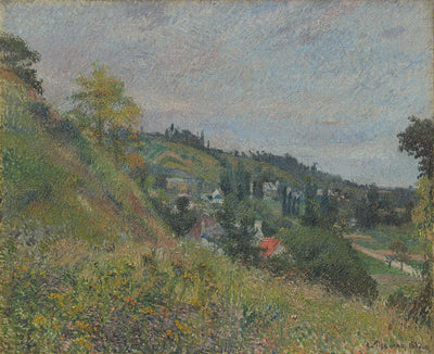 Reproduction du tableau « Les Collines du Chou, Pontoise - Camille Pissarro » par Alpha Reproduction en peinture à l’huile