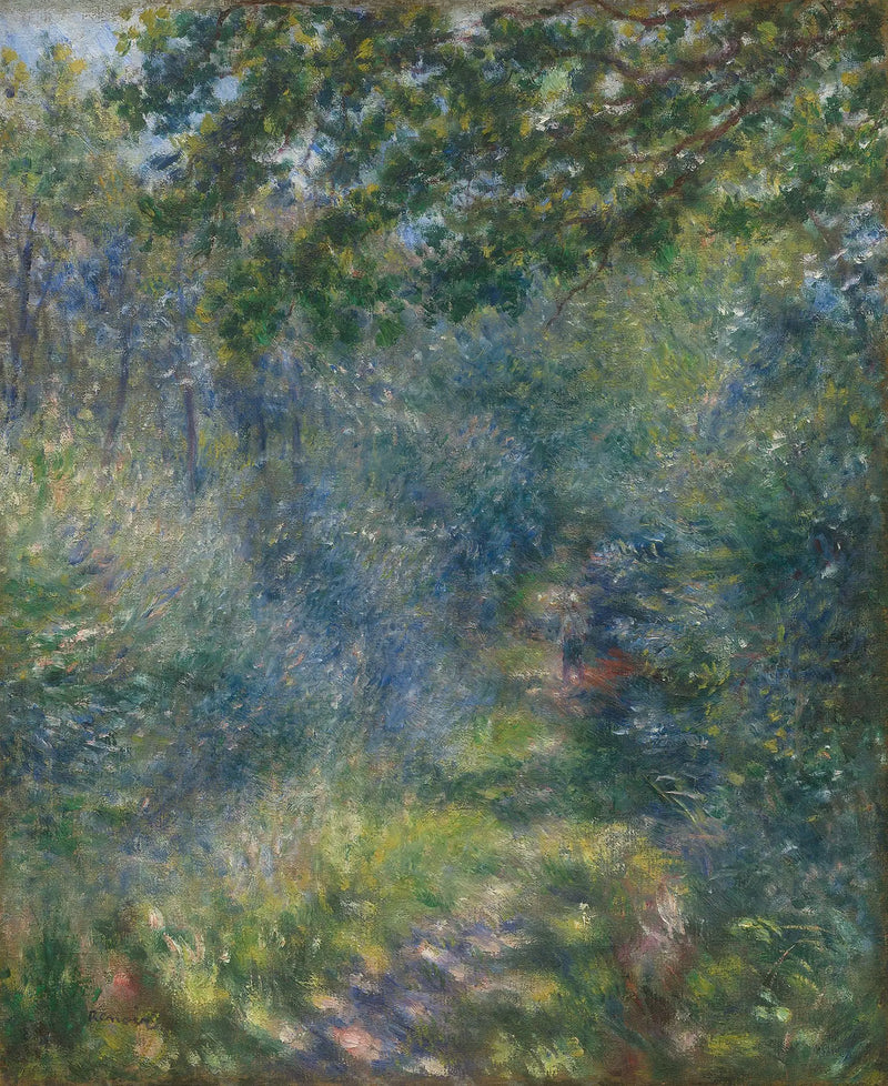 Sti i skoven - Pierre-Auguste Renoir