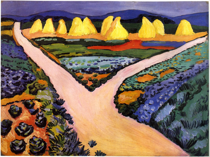 Køkkenhaver - August Macke